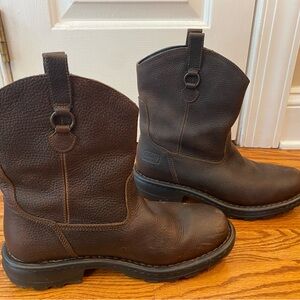 Schmidt Workwear Brown Leather Boots